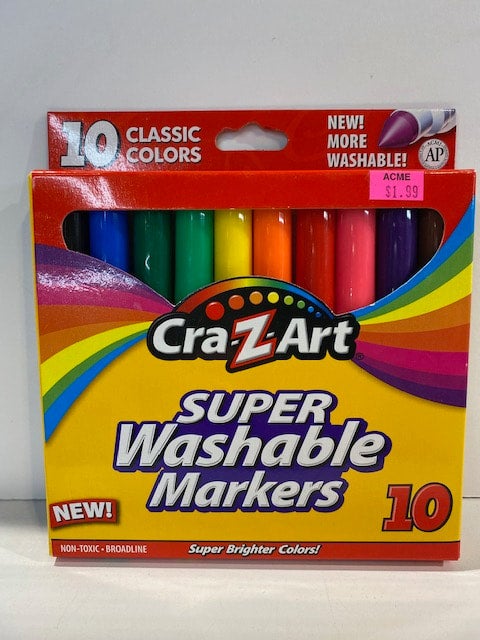 Cra-Z-Art Super Washable Markers 10ct